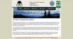 Desktop Screenshot of burmantree.com